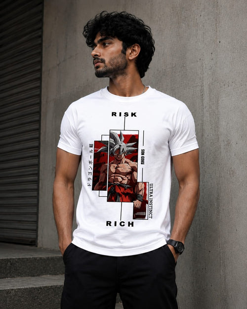 Ultra Instinct Graphic T-Shirt – White Edition